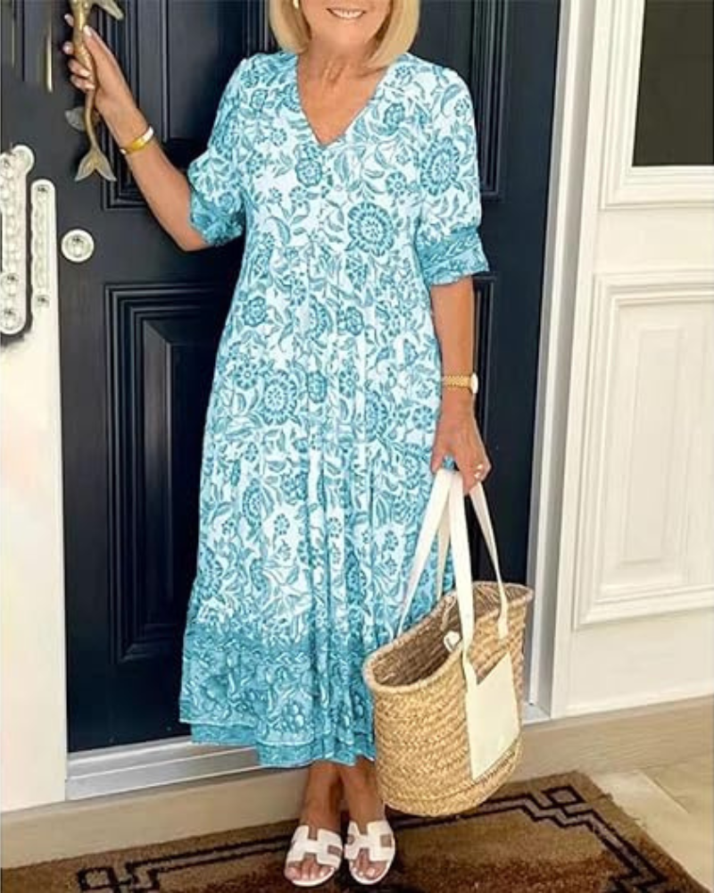 Nia - Elegant och bekväm sommarklänning