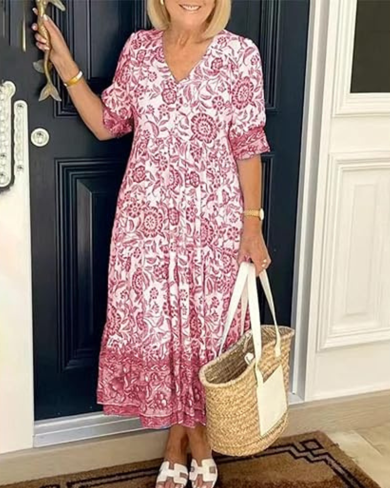 Nia - Elegant och bekväm sommarklänning