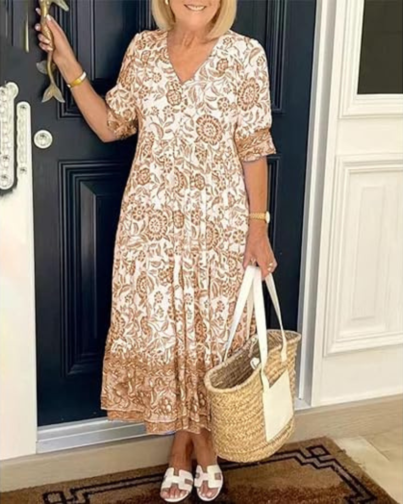 Nia - Elegant och bekväm sommarklänning
