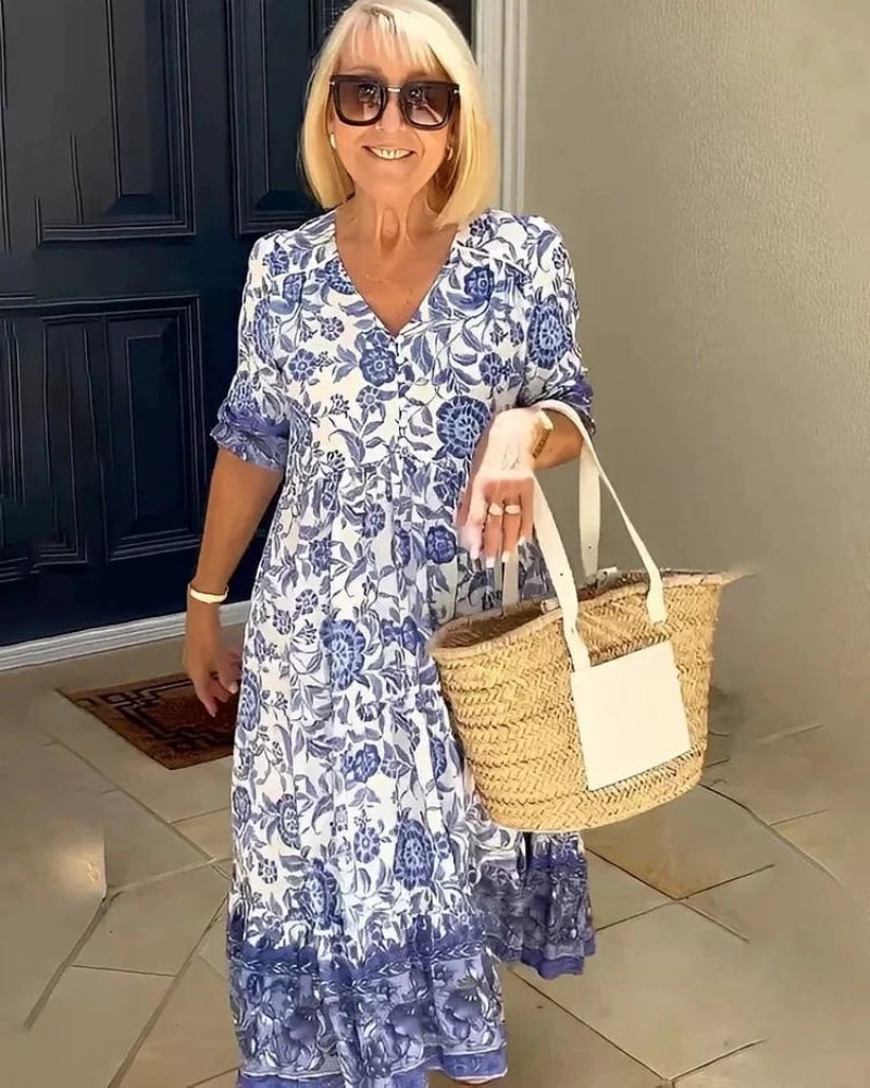 Nia - Elegant och bekväm sommarklänning