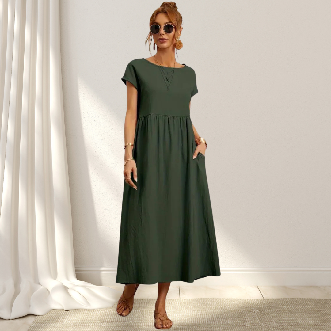 Elin™ | Lätt och elegant sommarklänning